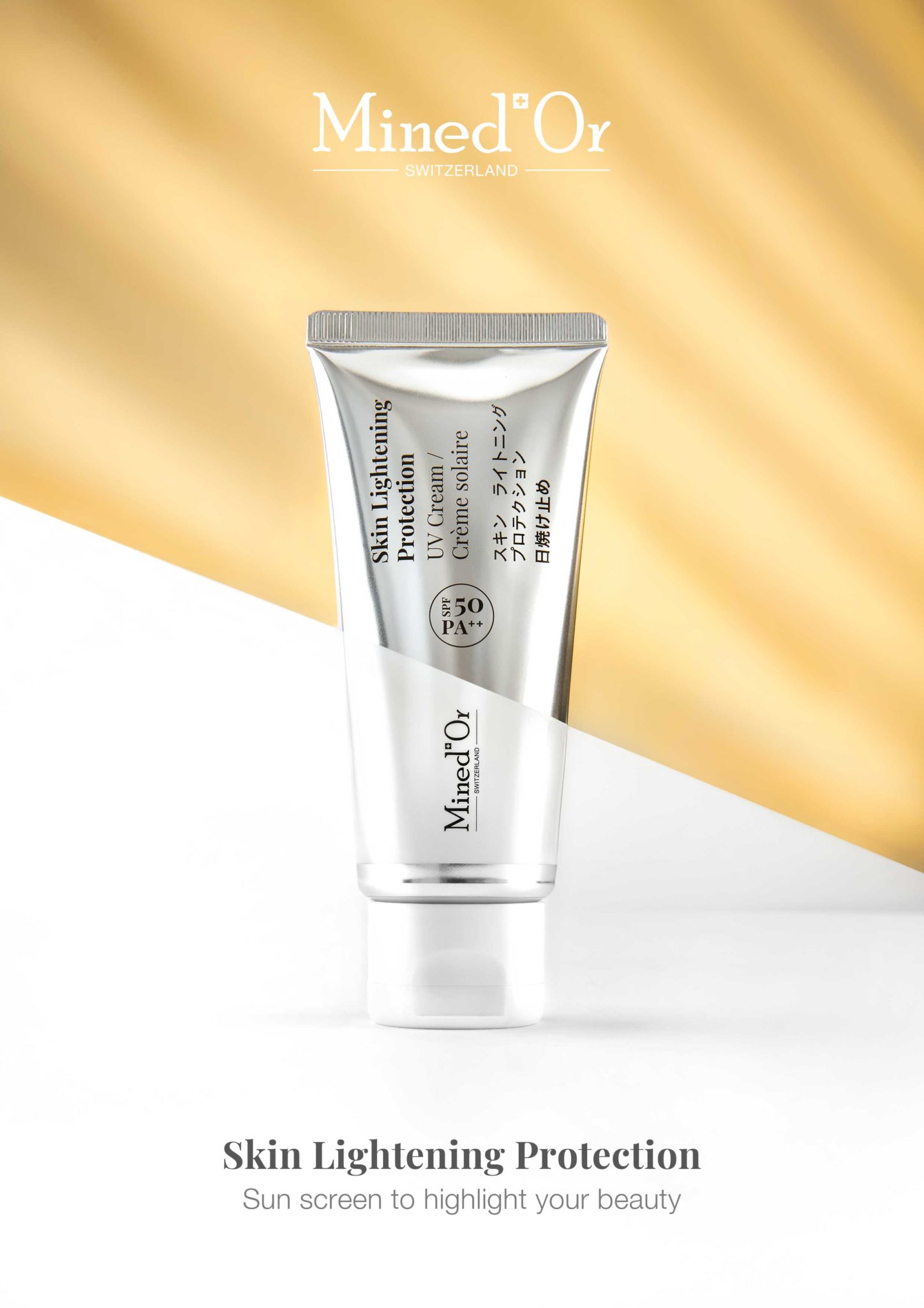 Mined’Or – Crème solaire